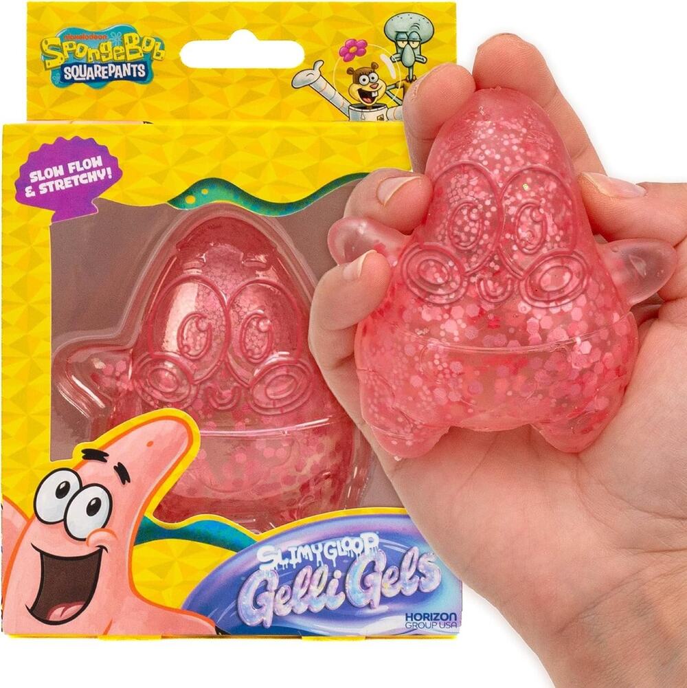 🔥PATRICK STAR Gelli Gels Scented Squishy Sensory Toy Pink BNWT🔥